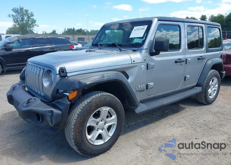 2019 Jeep Wrangler Unlimited Sport S 4X4 из США, поврежденный, VIN 1C4HJXDN5KW618705